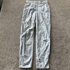 Vintage Escada High Rise Straight Jeans Womens 40 Light Wash Blue Stretch Denim